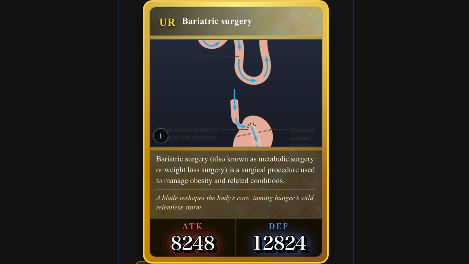 Please send help: We can't stop opening packs in Wikigacha, a browser-based card game where you collect Wikipedia articles like 'List of Red Hot Chili Peppers band members' or 'Bariatric Surgery' Kép
