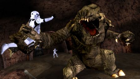 A screenshot from Star Wars: Battlefront Classic Collection.