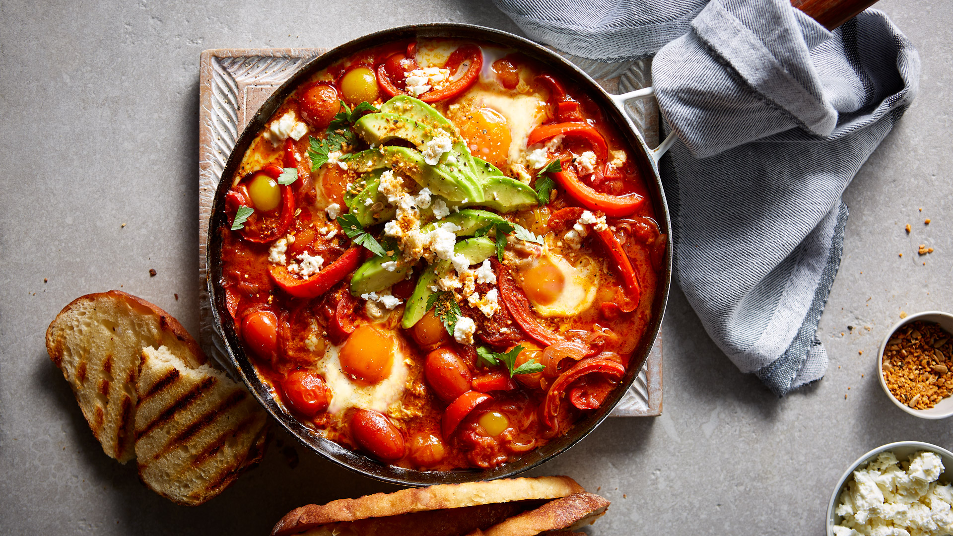 One-pan brunch eggs