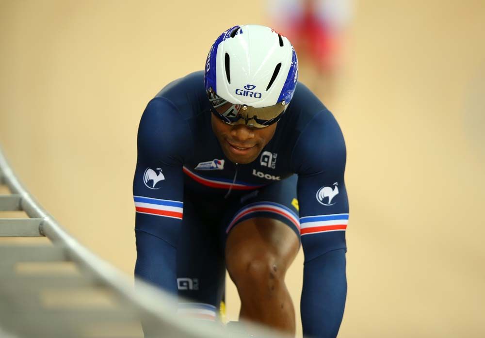 Gr&eacute;gory Baug&eacute; (France) winds up his speed