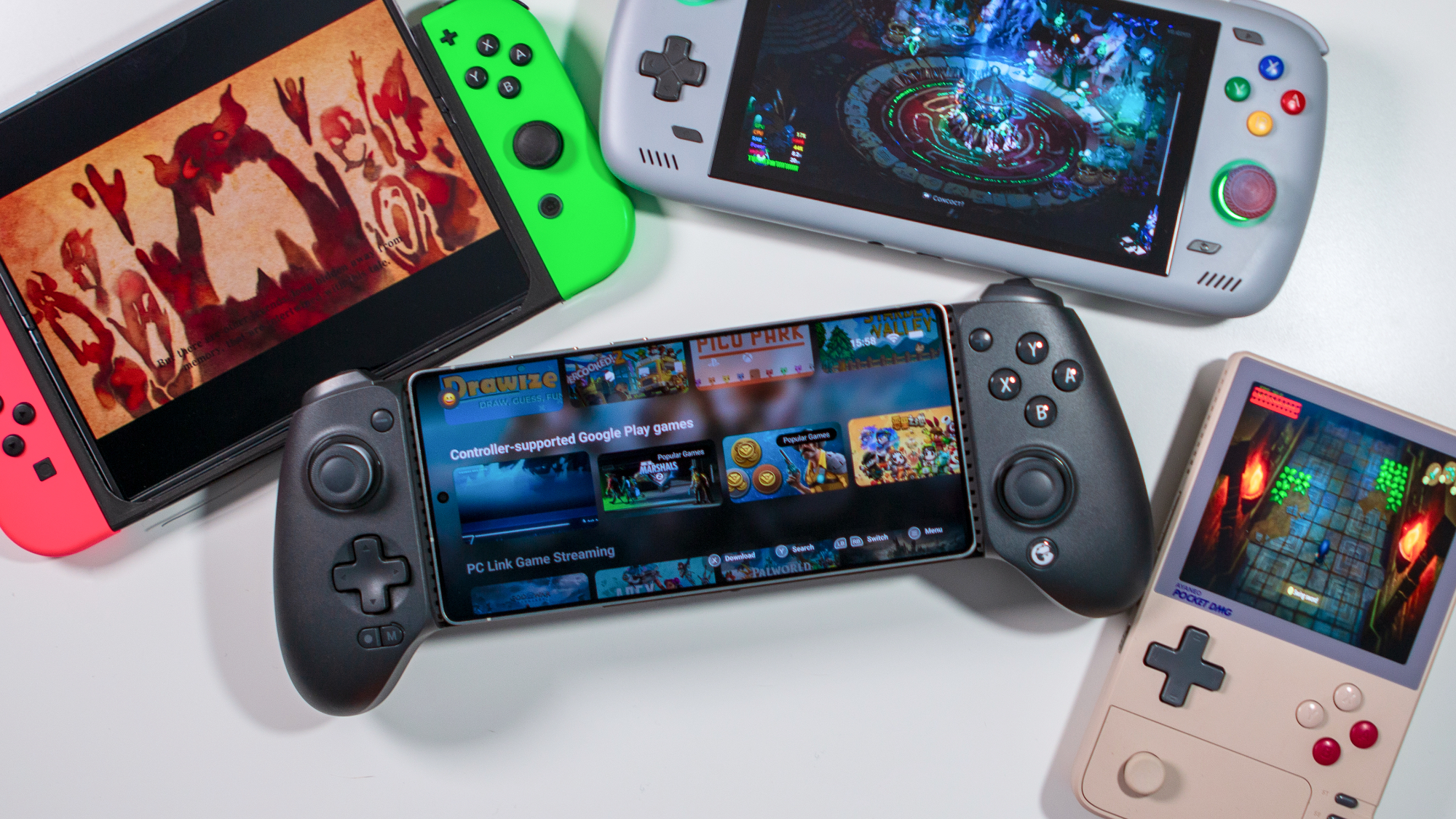 Emulation on Android devices with the Galaxy S25 Ultra, AYANEO Pocket DMG, Galaxy Z Fold 6, and AYN Odin 2