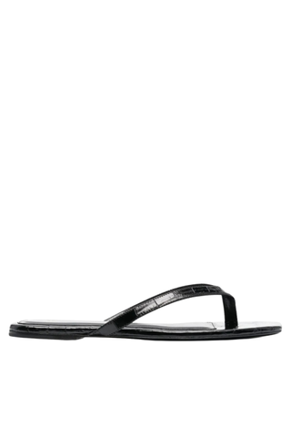 Square-Toe Flip-Flops