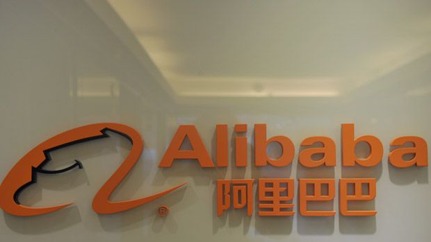 The logo of Alibaba.com