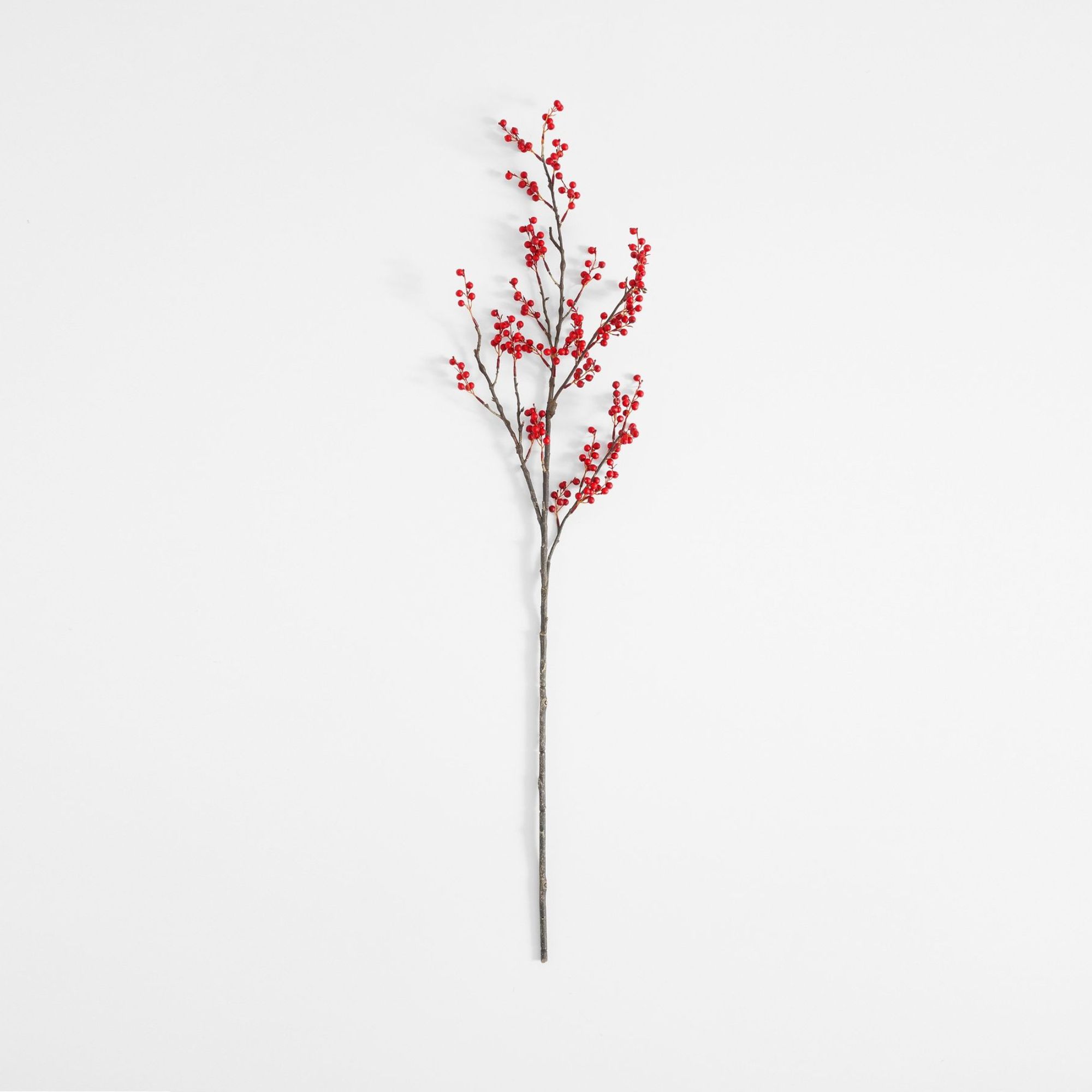 Faux Berry Branch (Red)