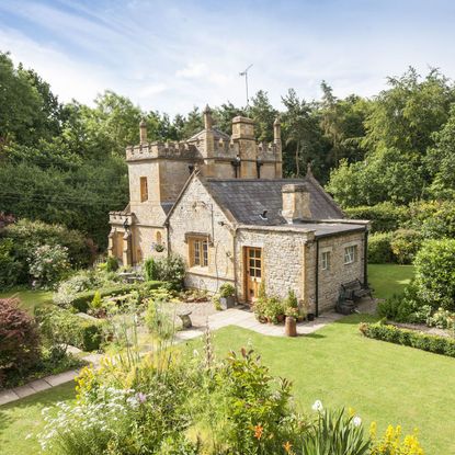 Small castle in UK