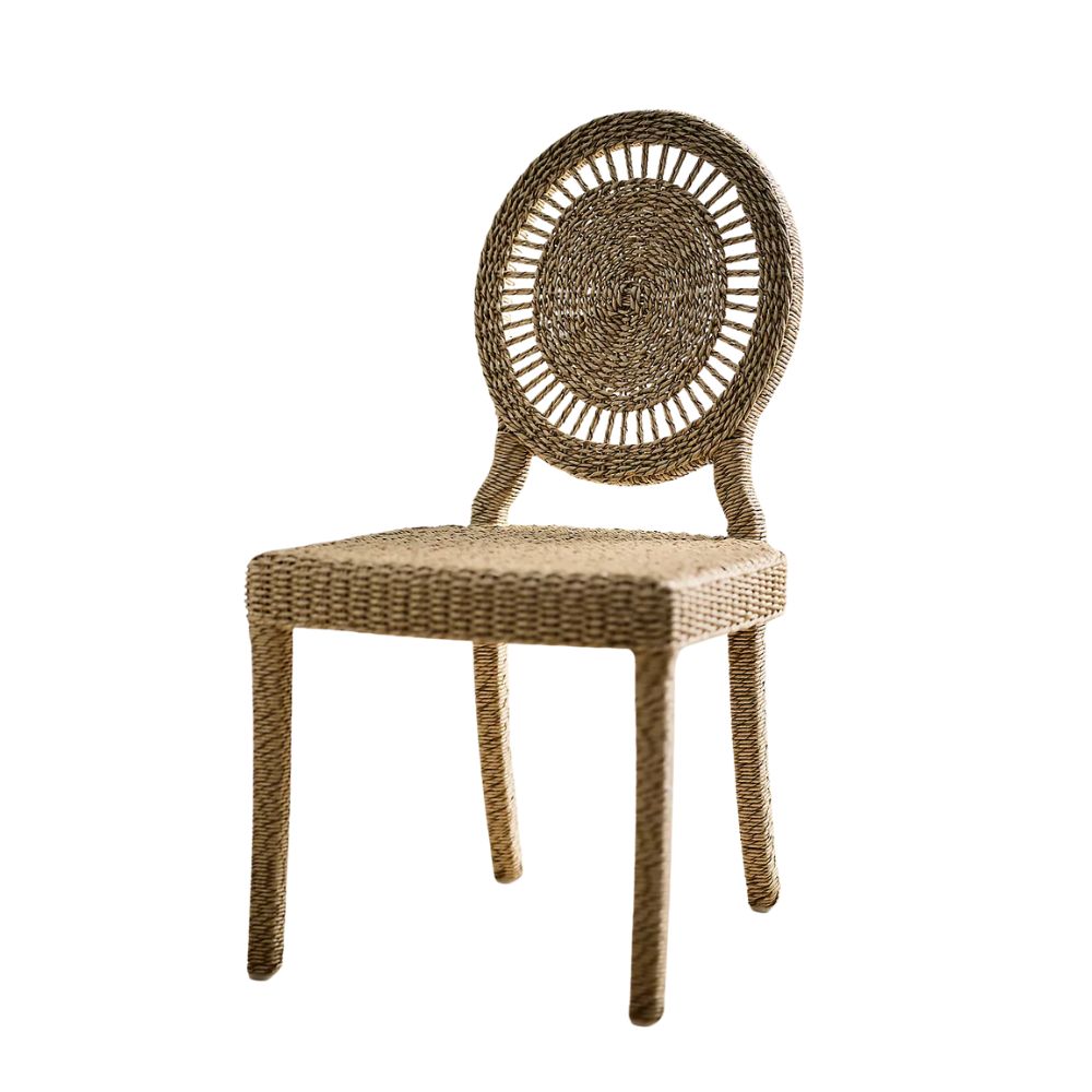 Sunburst All Weather Wicker Dining Chair
