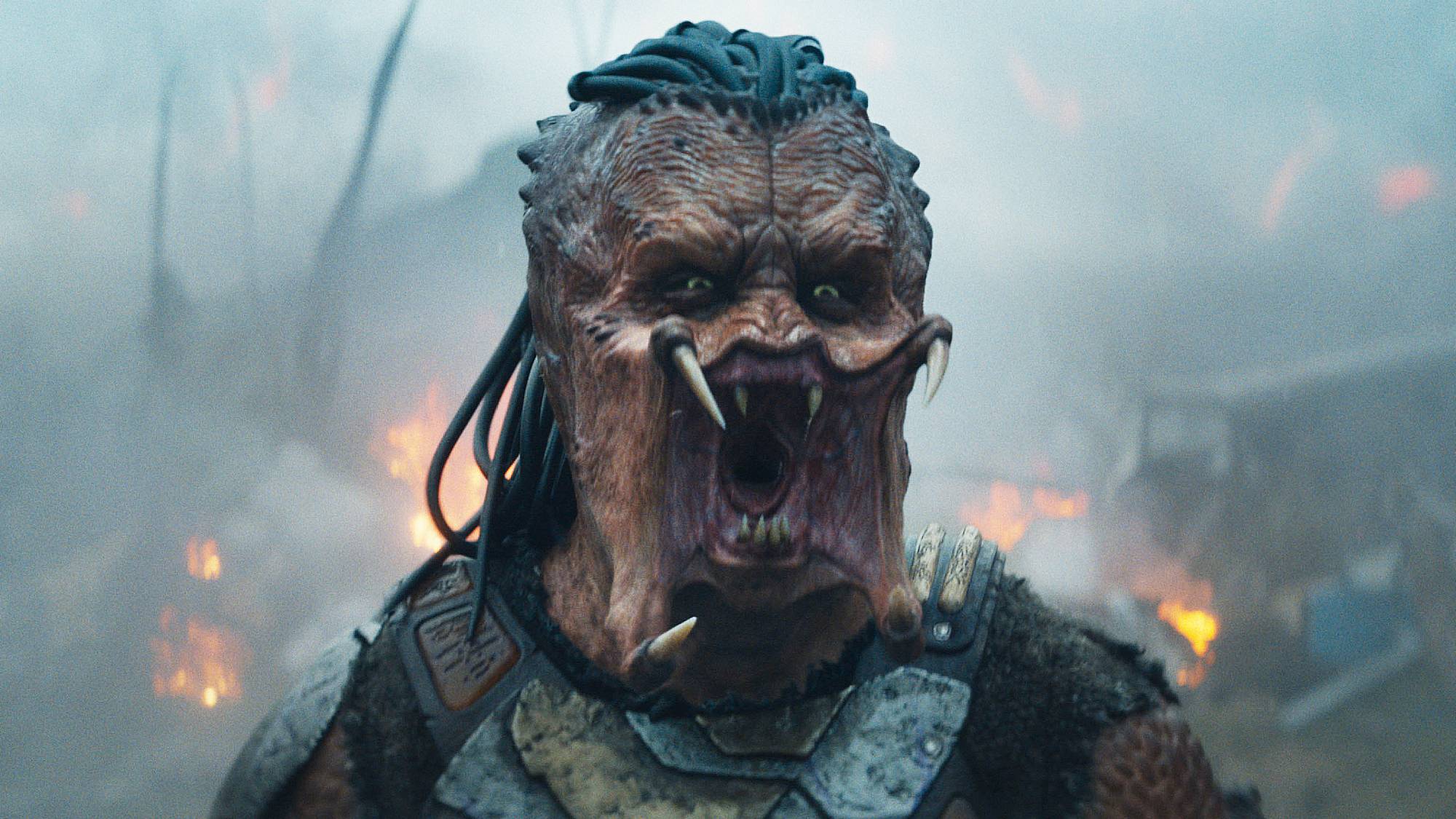 Dimitrius Schuster-Koloamatangi as Dek in &quot;Predator: Badlands&quot;