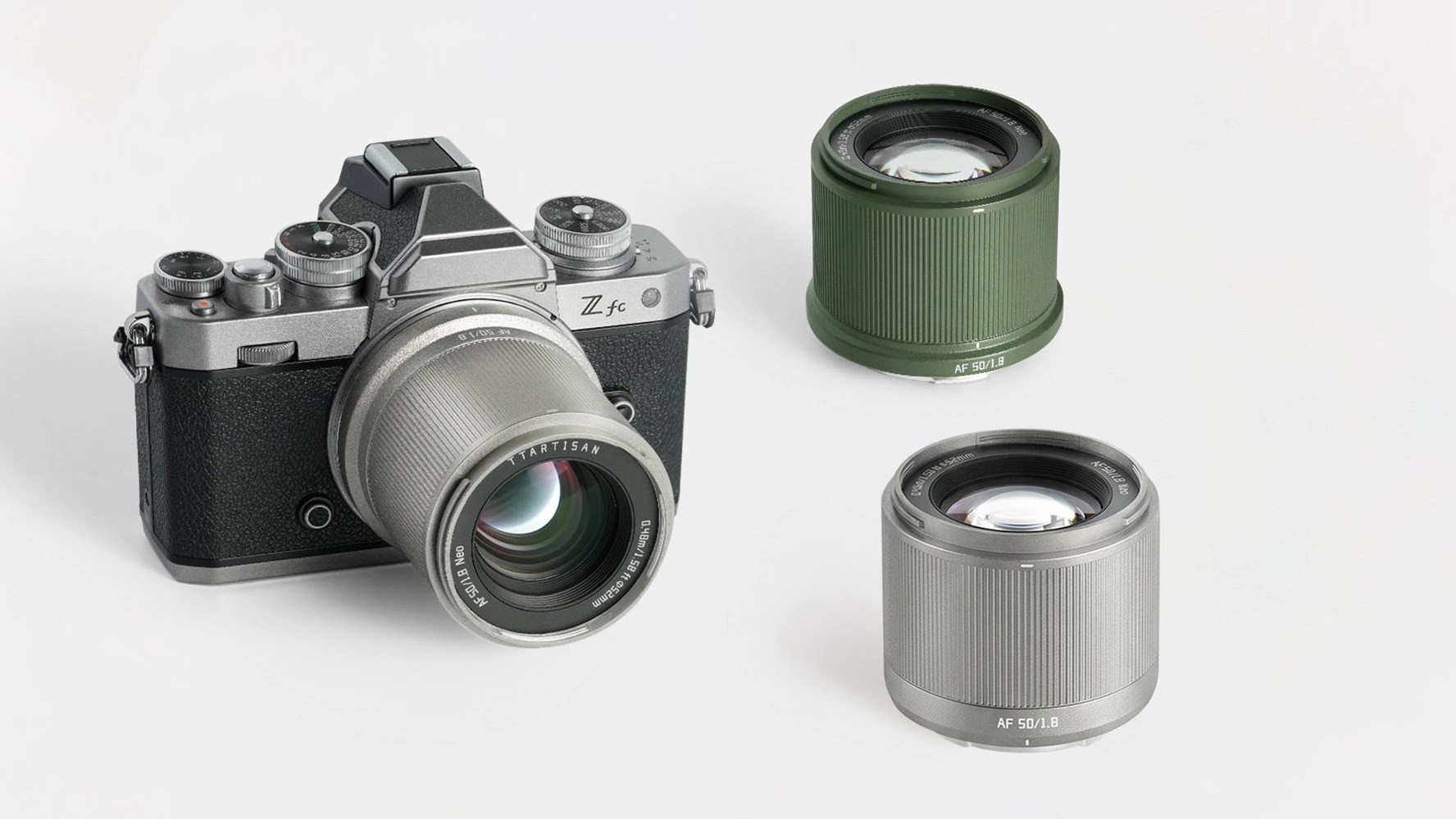 TTARTISAN AF 50mm F1.8 Neo Gets a Green &amp;amp; Titanium