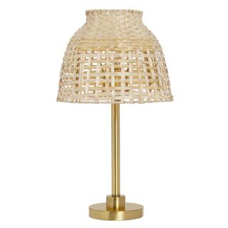 River of Goods Quentin Bamboo Shade Table Lamp