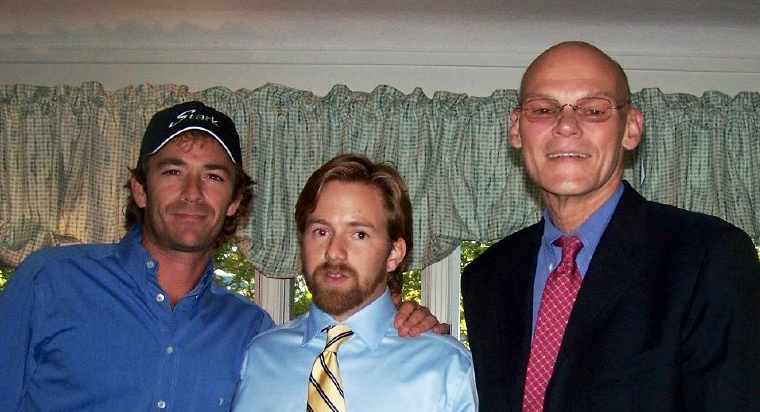 Luke Perry, Michael O&amp;#039;Neil and Sherrod Brown. 