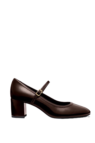 margaux-development, The Mira Jane - Cocoa Crinkle Patent
