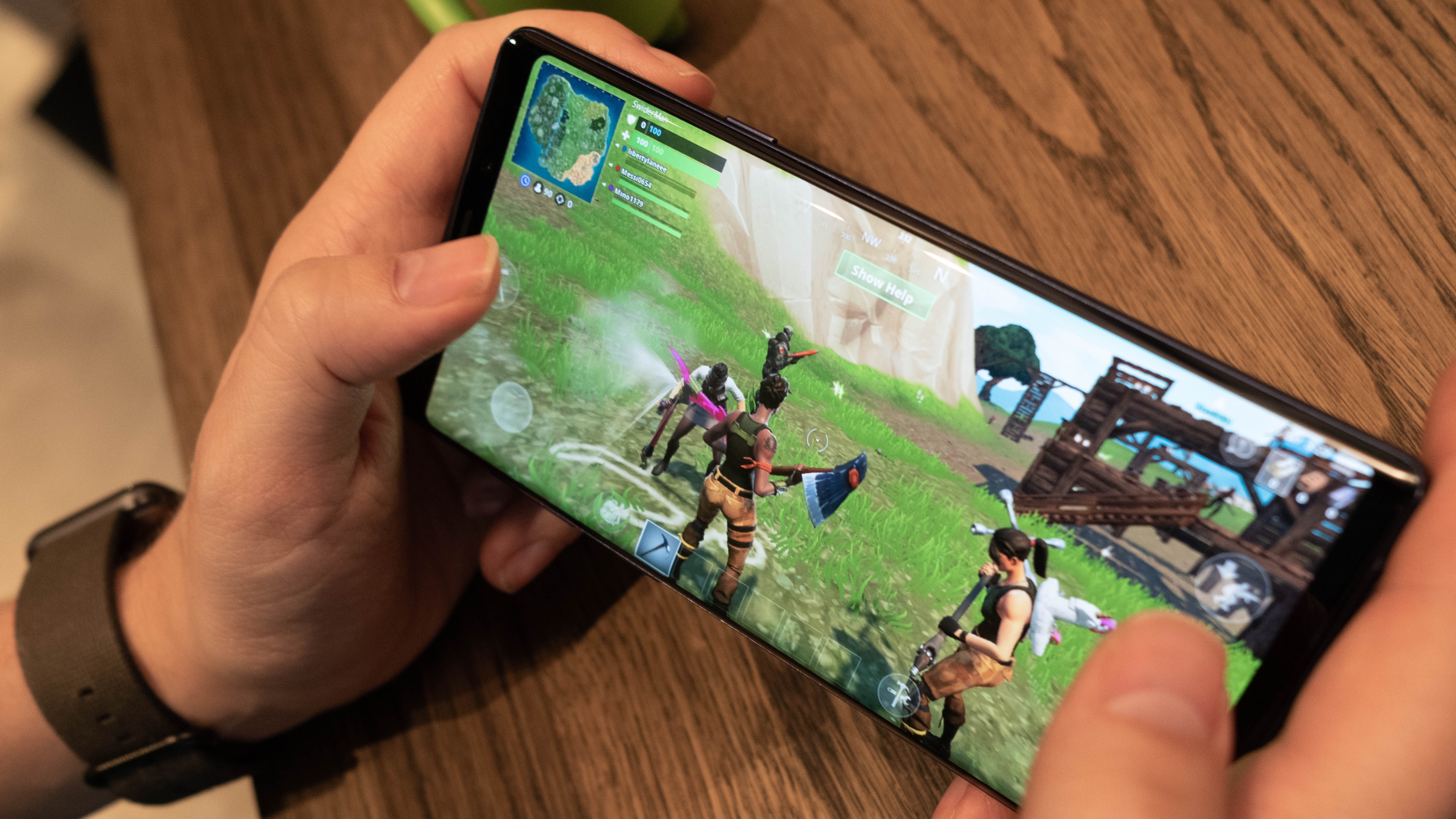 Fortnite mobile is easy again! 😆 @joefl96 #fortnite #gamers #fortnite