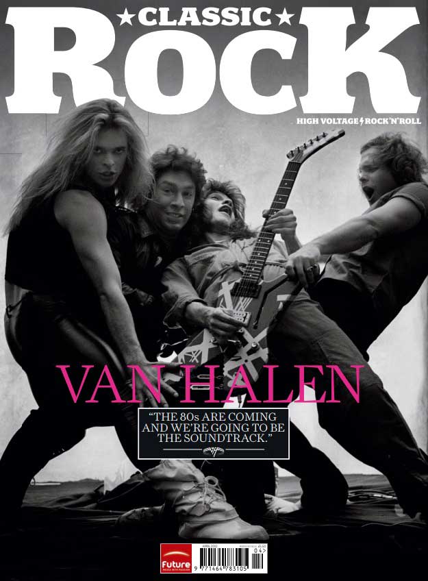 The cover of Classic Rock 169, featuring Van Halen