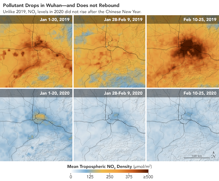 Fact Check Nasa Satellite Didn T Show Coronavirus Retreat In India Due To Clapping