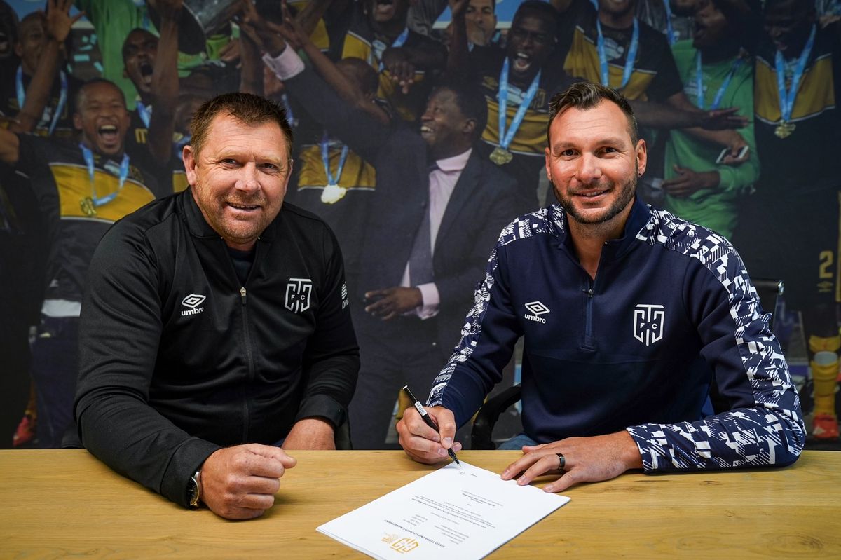 Eric Tinkler and Darren Keet