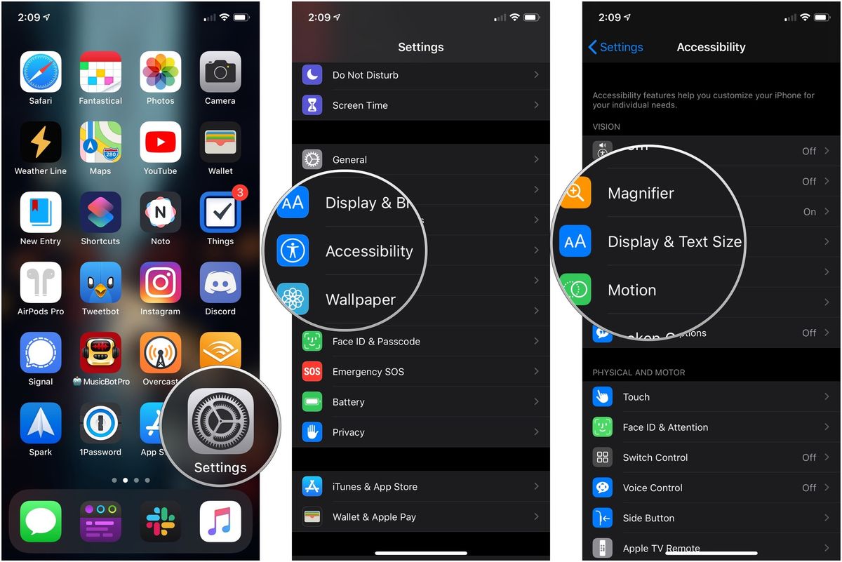 how-to-change-text-in-accessibility-for-iphone-and-ipad-imore