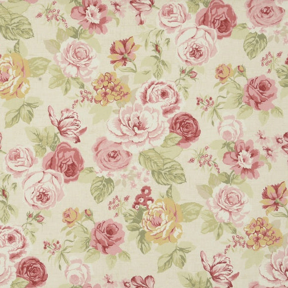 Clarke &amp;amp; Clarke Genevieve Fabric Old Rose
