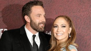 Ben Affleck and Jennifer Lopez attend the Los Angeles premiere of Amazon Studio's "The Tender Bar"