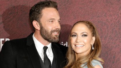 Jennifer Lopez’s wedding jewelry details revealed, seen here are Jennifer and Ben Affleck attending the Los Angeles premiere of Amazon Studio's "The Tender Bar"
