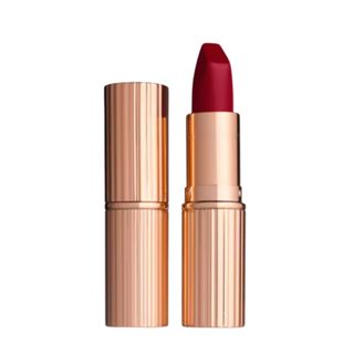 Charlotte Tilbury Matte Revolution in shade Red Carpet Red on a white background