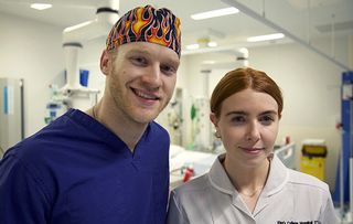 Jonnie Peacock and Stacey Dooley are also on the wards
