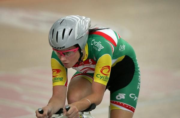 Tasmania's Amy Cure during her winning ride