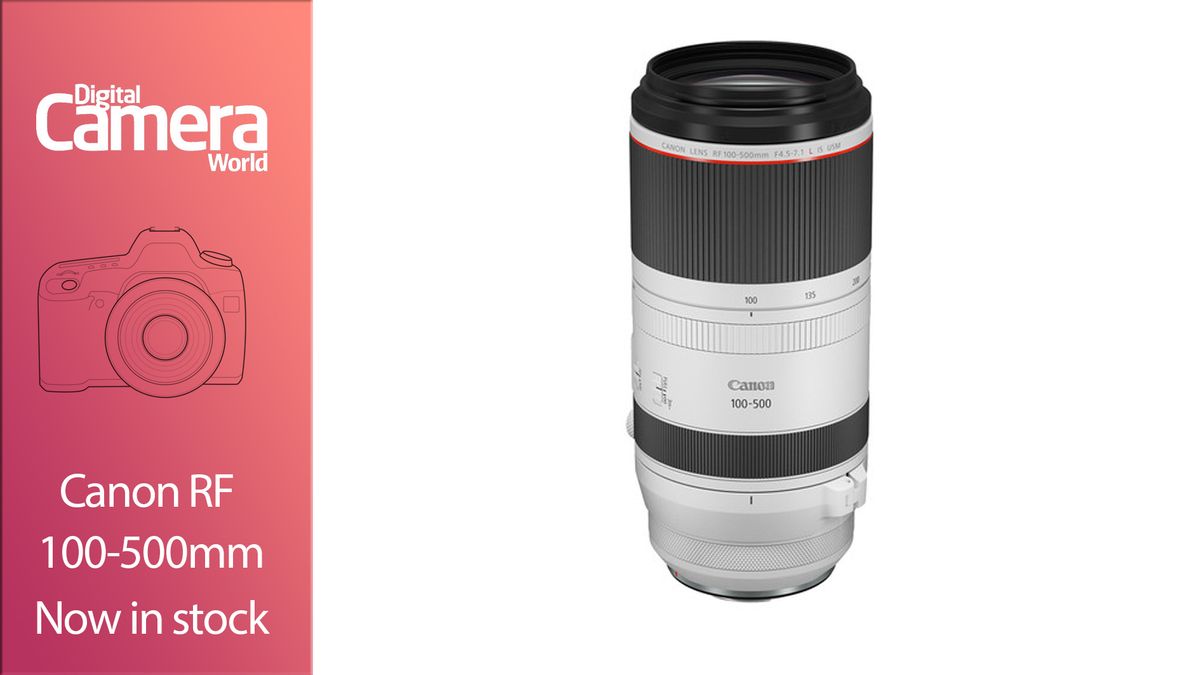 Canon RF 100-500mm f/4.5-7.1L IS USM 