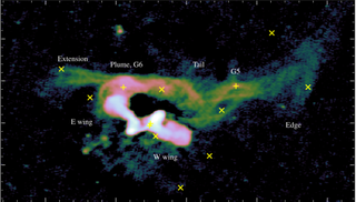 A new image from the Low Frequency Array (LOFAR) reveals that the galaxy isn't so X-shaped after all.
