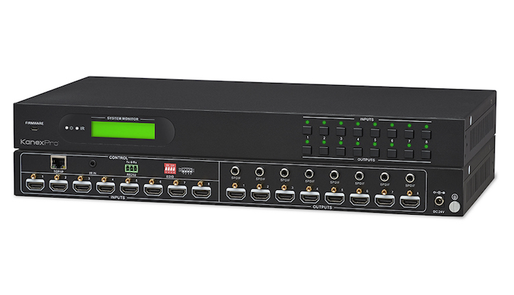 KanexPro Debuts HDMI 2.0 Matrix Switchers at InfoComm 2017