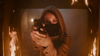 Ivanna Sakhno as AM3LIA in M3GAN 2.0