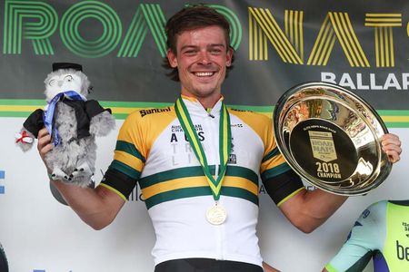 Alex Edmondson took the gold and green jersey for the first time