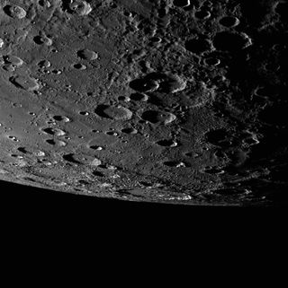 Alver Crater on Mercury