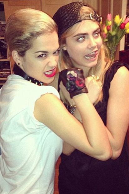 Rita Ora And Cara Delevingne 