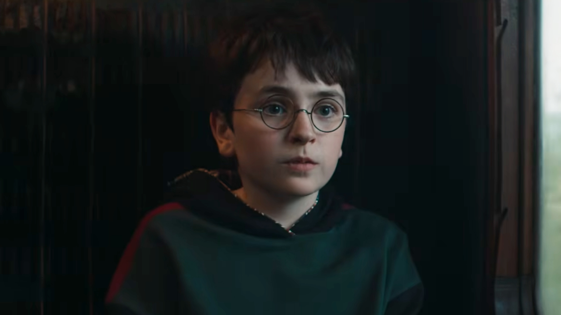 Dominic McLaughlin as Harry Potter in HBO's Harry Potter TV show