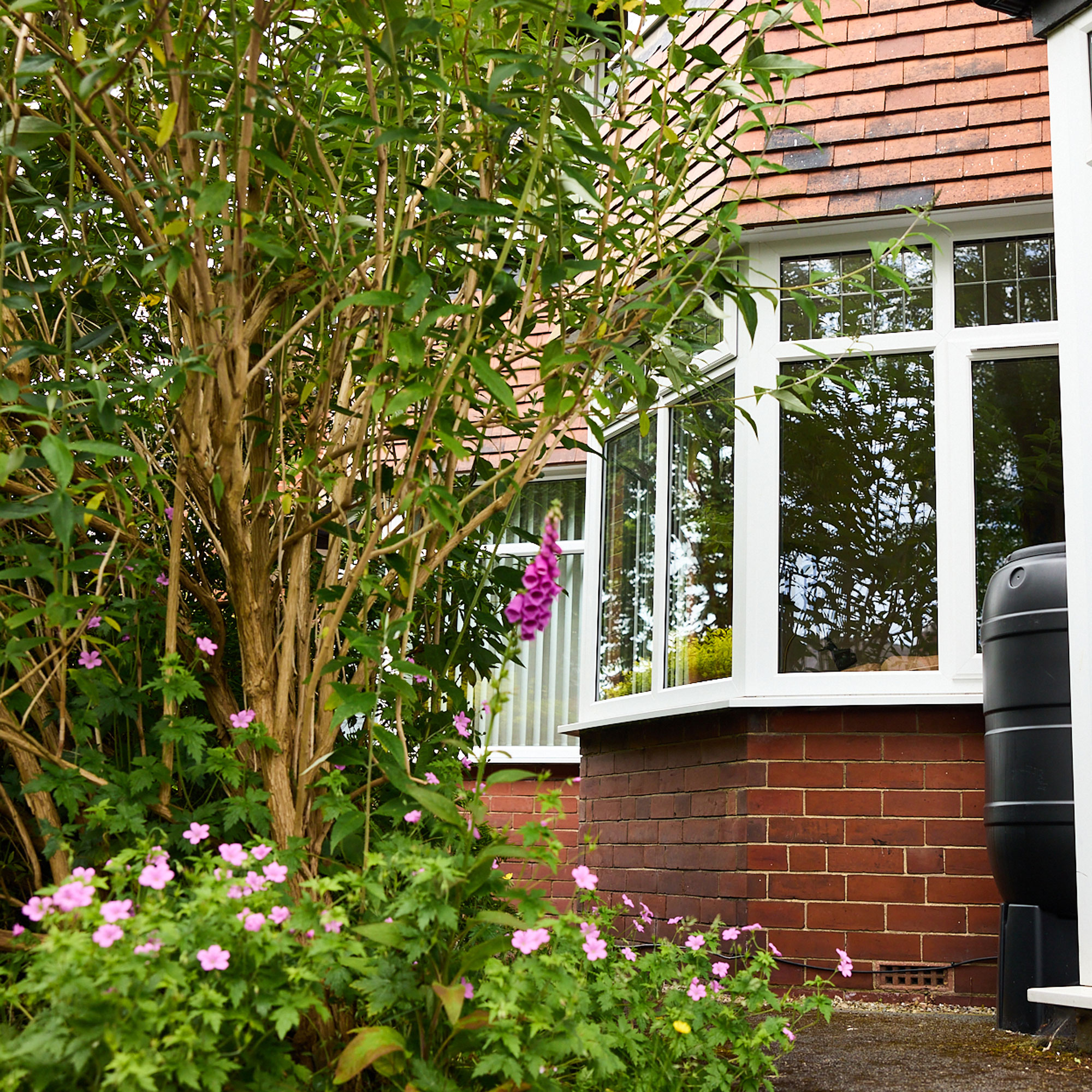 double glazed uPVC bay window