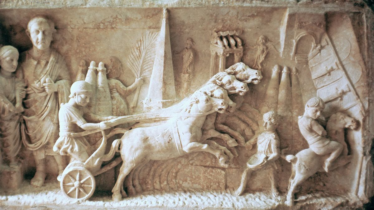 is chariot races roman culture