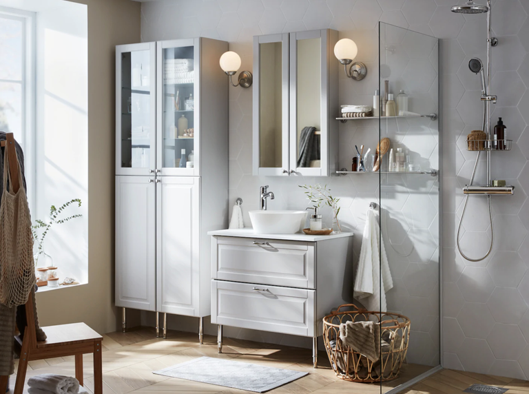 Fab Bathroom With A Masculine Edge Trendy Bathroom Small