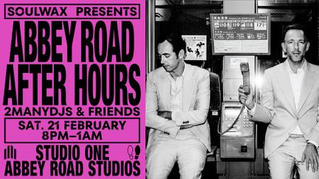 A Soulwax rave poster. 