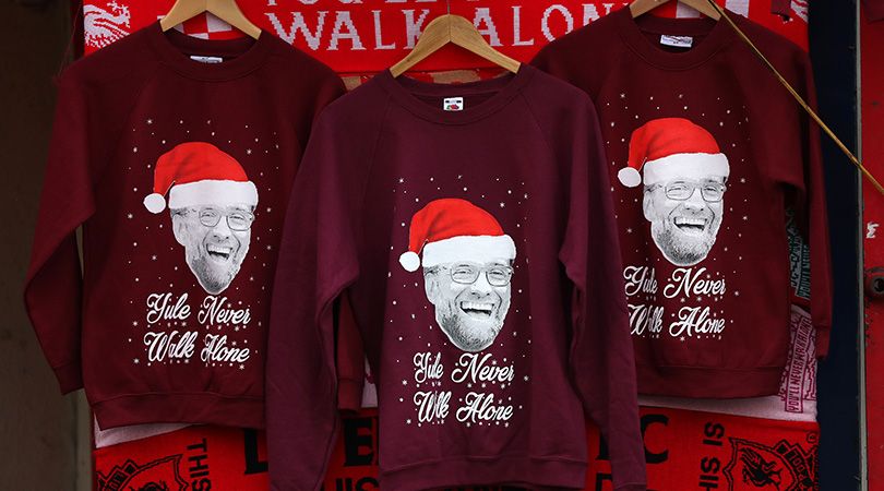 Jurgen Klopp Christmas jumpers