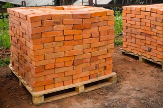 pallets of brick