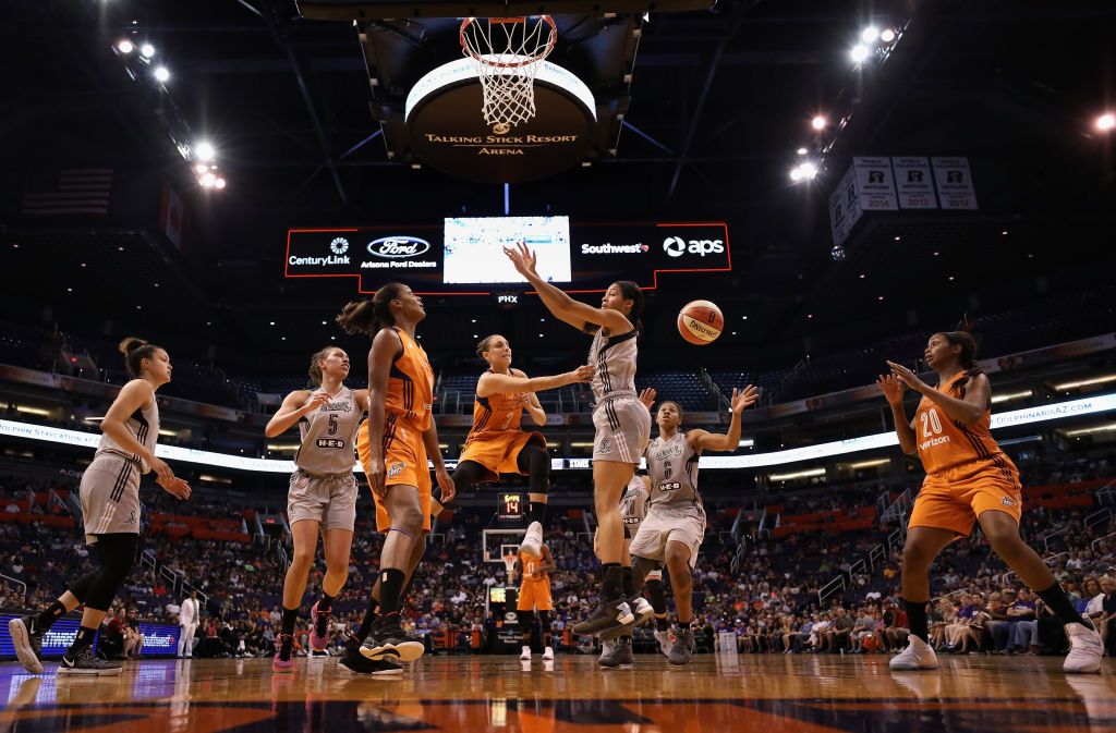 San Antonio Stars vs. Phoenix Mercury.