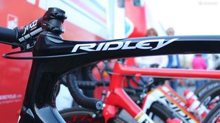 Lotto-Soudal is testing a Ridley Fenix prototype in Belgium
