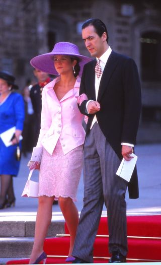 royal hat Infanta Elena of Spain