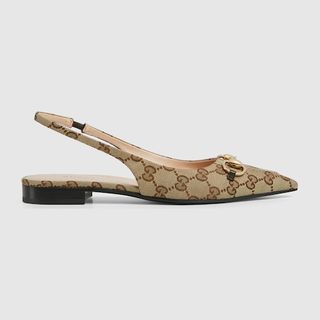 Women's Horsebit Slingback Ballet Flat