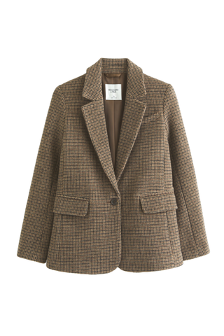 Abercrombie & Fitch Wool-Blend Blazer