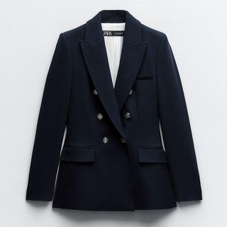 Navy Zara blazer