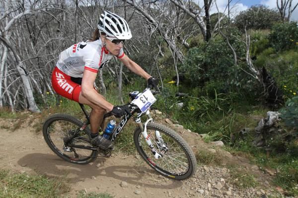 Tory Thomas chases in second place