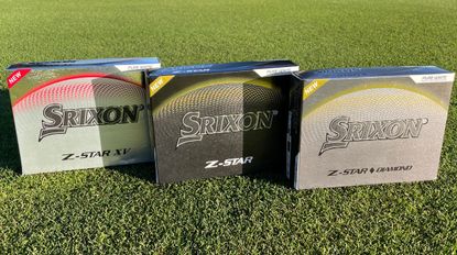 The range of the Srixon Z-Star golf balls