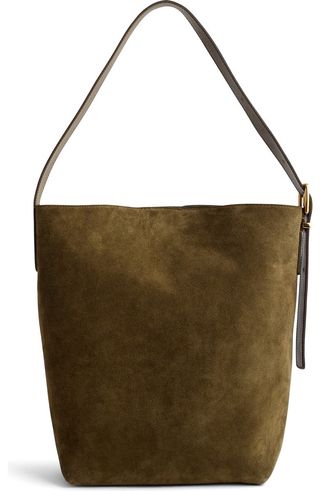 Tas Bucket Essentials aus Wildleder