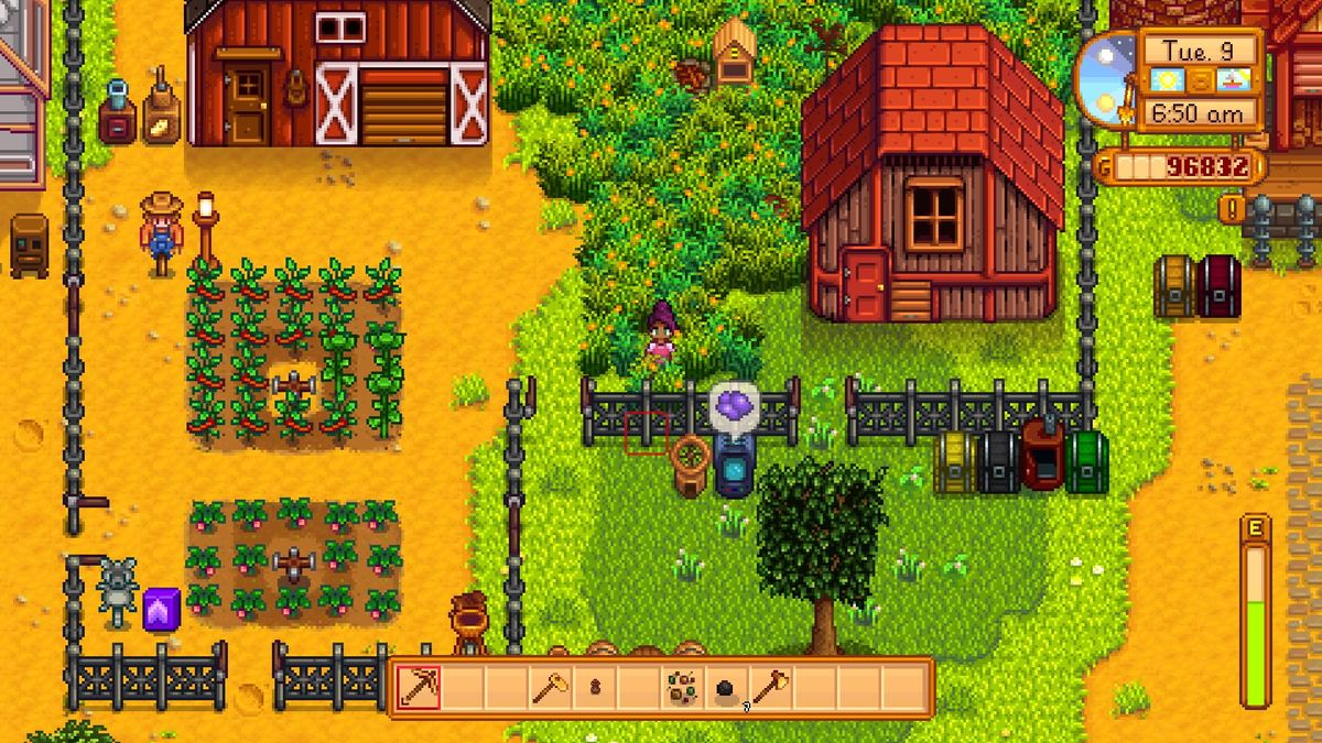 Community Farm is a 24,000tile Stardew Valley map for 10person